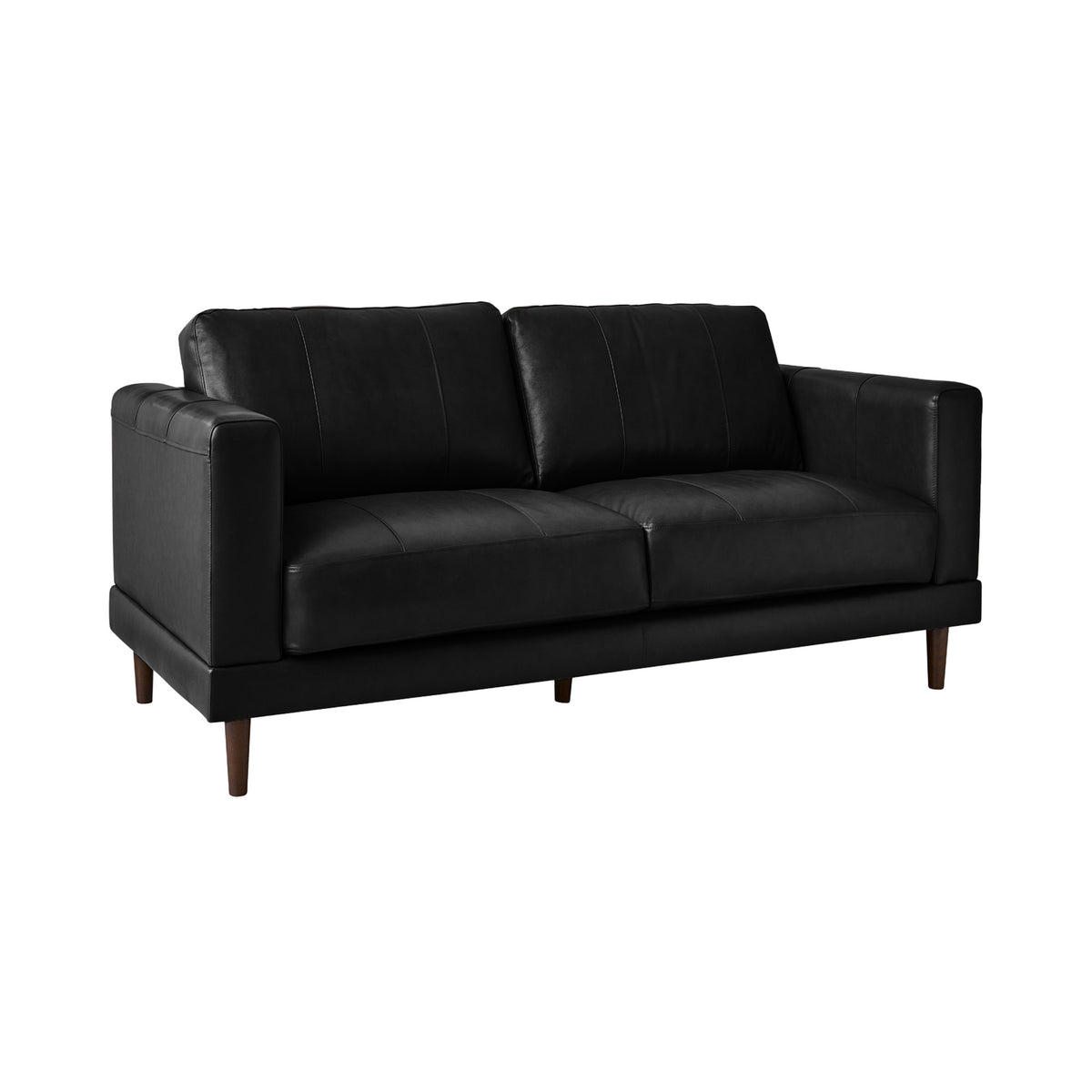 Hampton Black 2-Piece Living Room Set