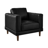 Hampton Black 3-Piece Living Room Set