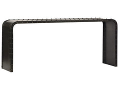 Hampton Gunmetal Console Table - Ornate Home