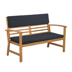 Hana Denim Blue/Natural 4 Pc. Patio Set - Ornate Home