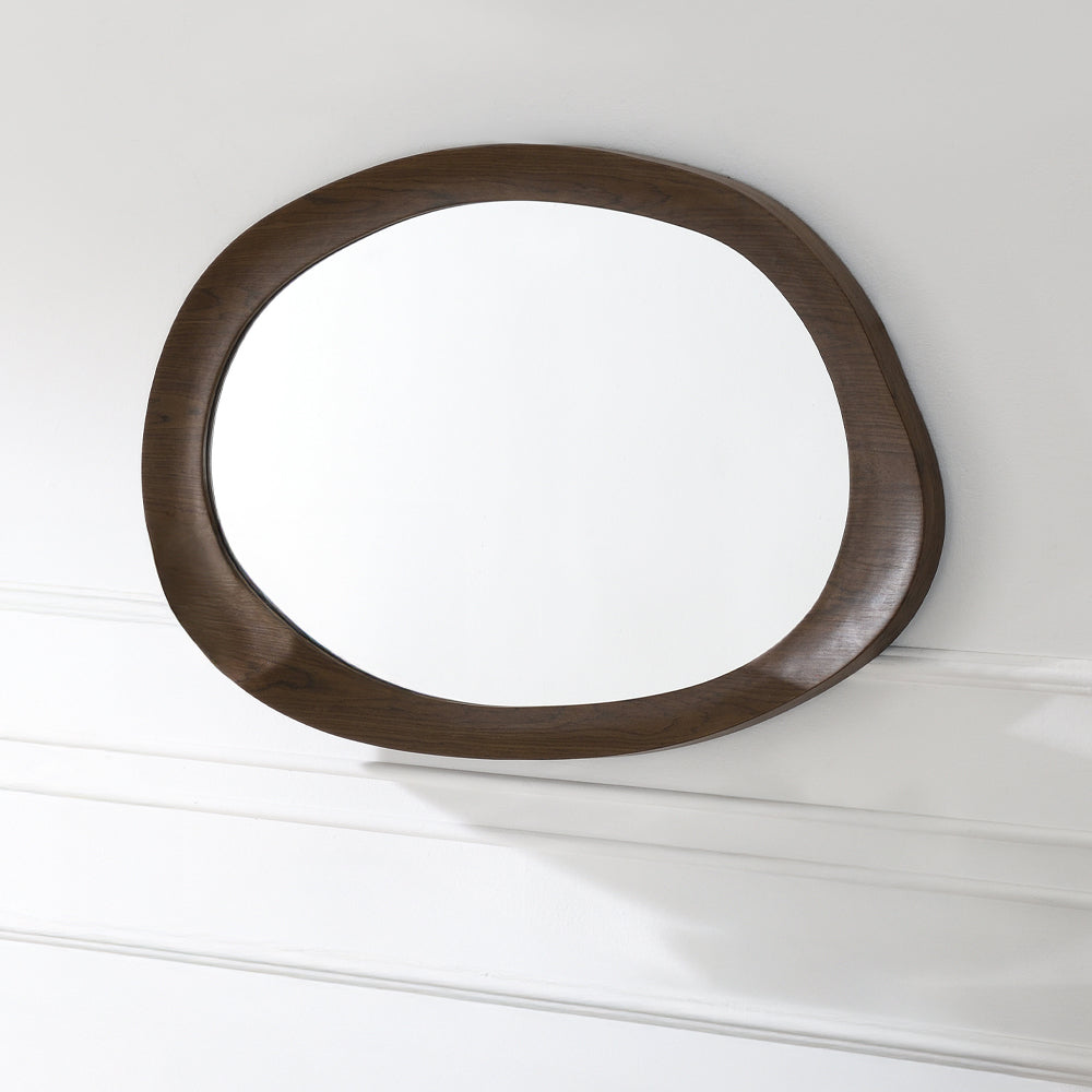Hanale Brown Accent Mirror - Ornate Home