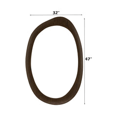 Hanale Brown Accent Mirror - Ornate Home