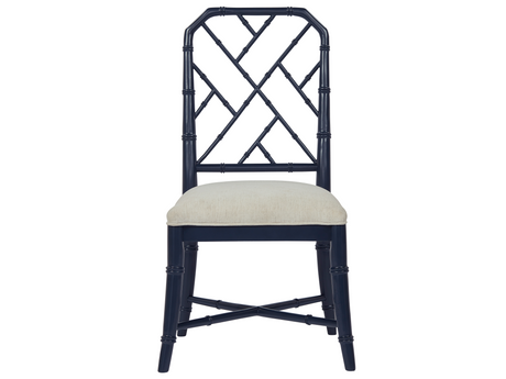 Hanalei Bay Nomad Snow/Cerulean Blue Side Chair (Set of 2) - Ornate Home