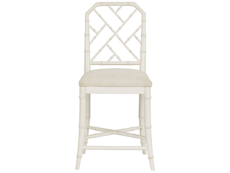 Hanalei Bay Nomad Snow/Sand Dollar Counter Chair (Set of 2) - Ornate Home