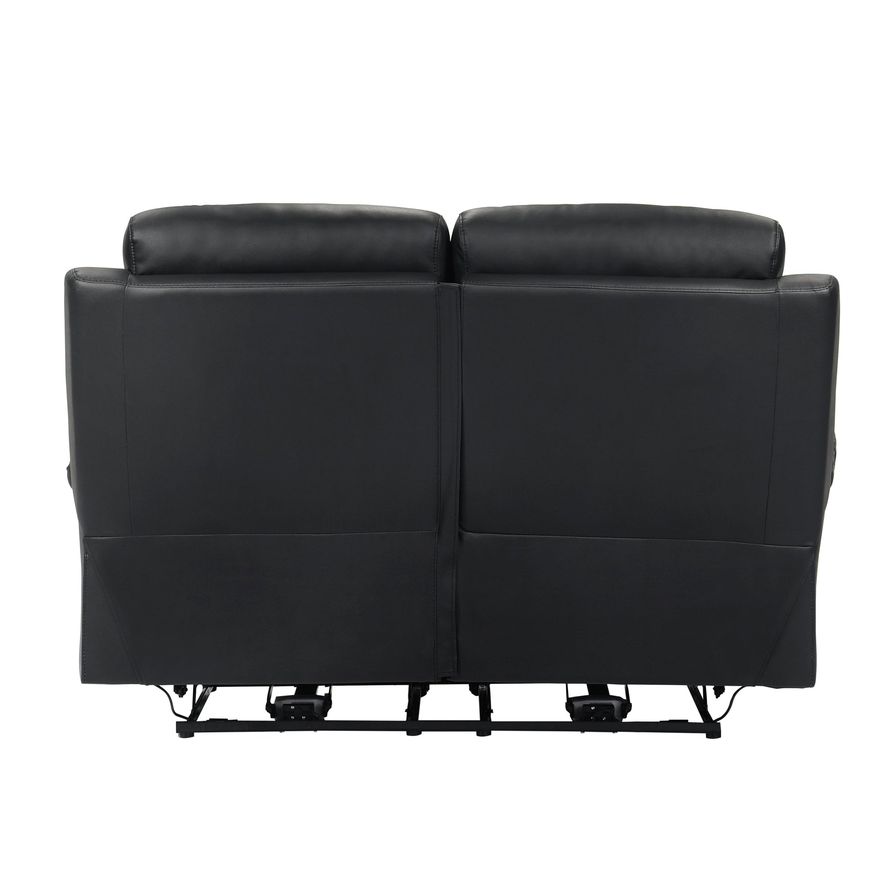 Hancock Black Power Double Reclining Loveseat - Ornate Home