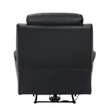 Hancock Black Power Reclining Chair - Ornate Home