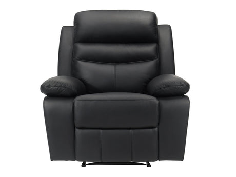 Hancock Black Reclining Chair - Ornate Home