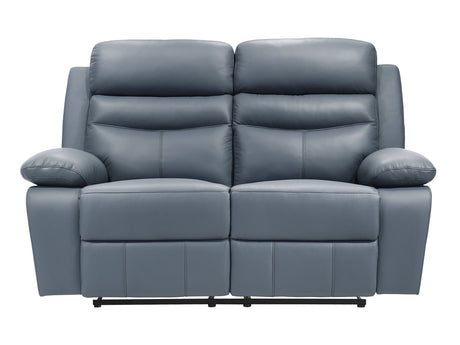 Hancock Blue Double Reclining Loveseat - Ornate Home