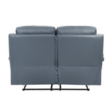 Hancock Blue Double Reclining Loveseat - Ornate Home