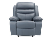 Hancock Blue Reclining Chair - Ornate Home