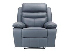 Hancock Blue Reclining Chair - Ornate Home