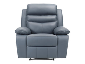 Hancock Blue Reclining Chair - Ornate Home