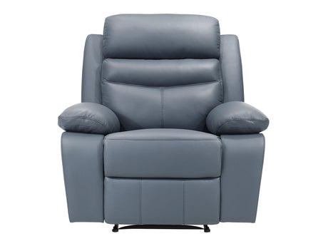 Hancock Blue Reclining Chair - Ornate Home