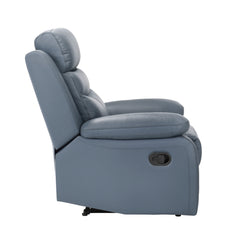 Hancock Blue Reclining Chair - Ornate Home
