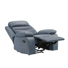 Hancock Blue Reclining Chair - Ornate Home