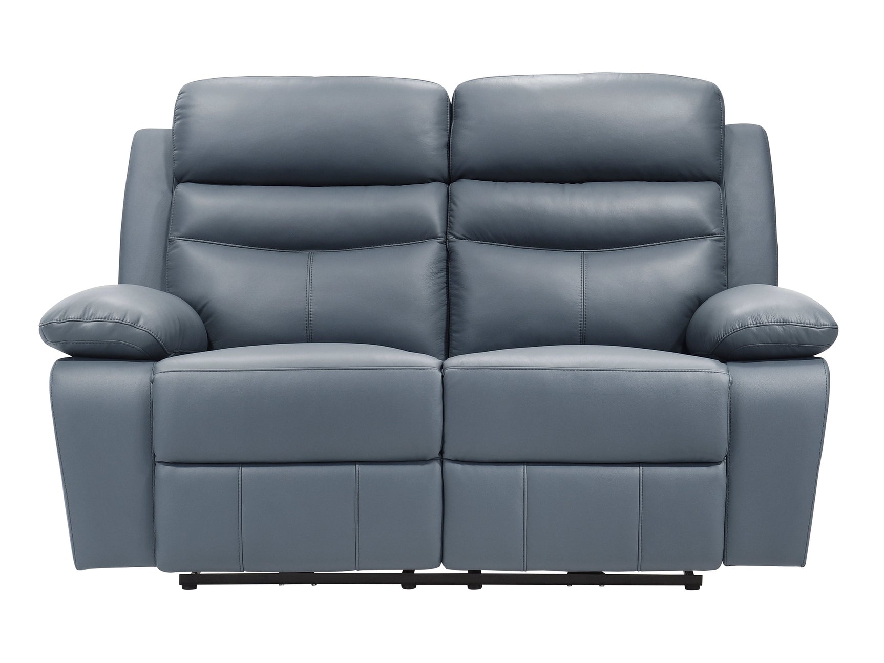 Hancock Gray Power Double Reclining Loveseat - Ornate Home