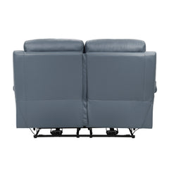Hancock Gray Power Double Reclining Loveseat - Ornate Home