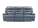 Hancock Gray Power Double Reclining Sofa - Ornate Home