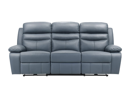 Hancock Gray Power Double Reclining Sofa - Ornate Home