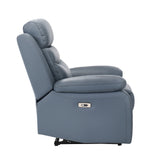 Hancock Gray Power Reclining Chair - Ornate Home