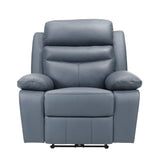 Hancock Gray Power Reclining Chair - Ornate Home