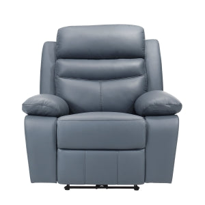 Hancock Gray Power Reclining Chair - Ornate Home
