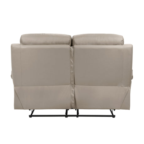 Hancock Latte Double Reclining Loveseat - Ornate Home
