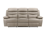 Hancock Latte Double Reclining Sofa - Ornate Home