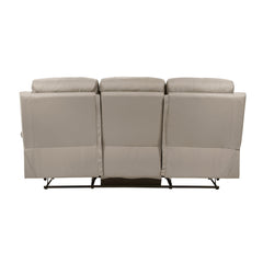 Hancock Latte Double Reclining Sofa - Ornate Home
