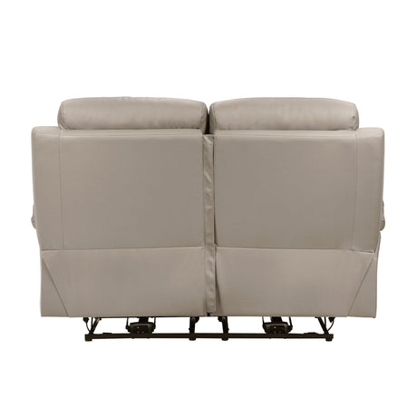 Hancock Latte Power Double Reclining Loveseat - Ornate Home