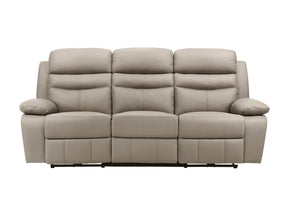 Hancock Latte Power Double Reclining Sofa - Ornate Home