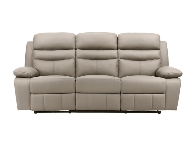 Hancock Latte Power Double Reclining Sofa - Ornate Home