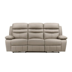 Hancock Latte Power Double Reclining Sofa - Ornate Home