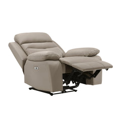 Hancock Latte Power Reclining Chair - Ornate Home