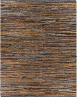 Hand Woven Leather Rag Rug - Clearance - Ornate Home