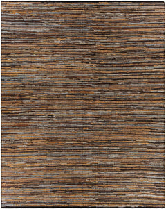 Hand Woven Leather Rag Rug - Clearance - Ornate Home