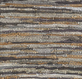 Hand Woven Leather Rag Rug - Clearance - Ornate Home