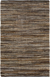 Hand Woven Leather Rag Rug - Clearance - Ornate Home