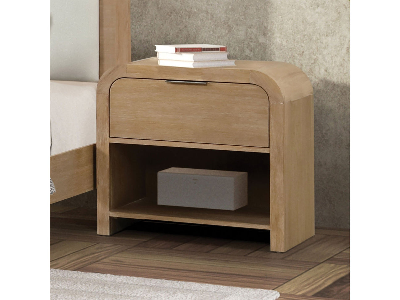 Handforth Natural Nightstand - Ornate Home