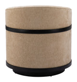 Hanko Golden Beige Swivel Chair - Ornate Home