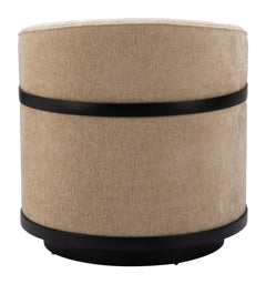 Hanko Golden Beige Swivel Chair - Ornate Home