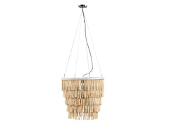Hanko Natural Pendant Light - Ornate Home