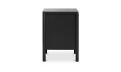 Hannah Black Nightstand - Ornate Home