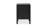 Hannah Black Nightstand - Ornate Home