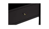 Hannah Black Nightstand - Ornate Home