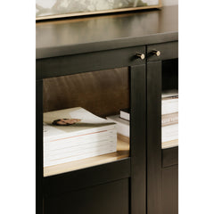 Hannah Black Sideboard - Ornate Home