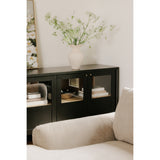 Hannah Black Sideboard - Ornate Home