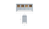 Hannah Blue Sideboard - Ornate Home
