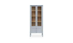 Hannah Blue Tall Cabinet - Ornate Home