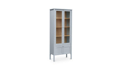 Hannah Blue Tall Cabinet - Ornate Home